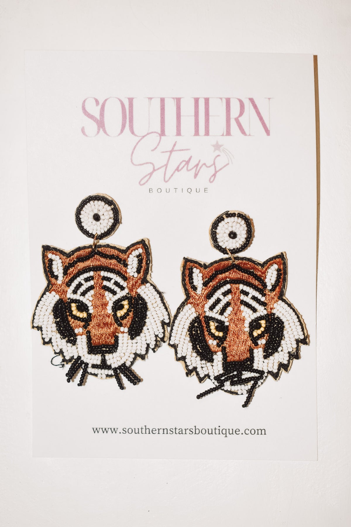 Auburn game day earrings 