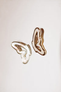 Flying Solo Winged Post Earrings