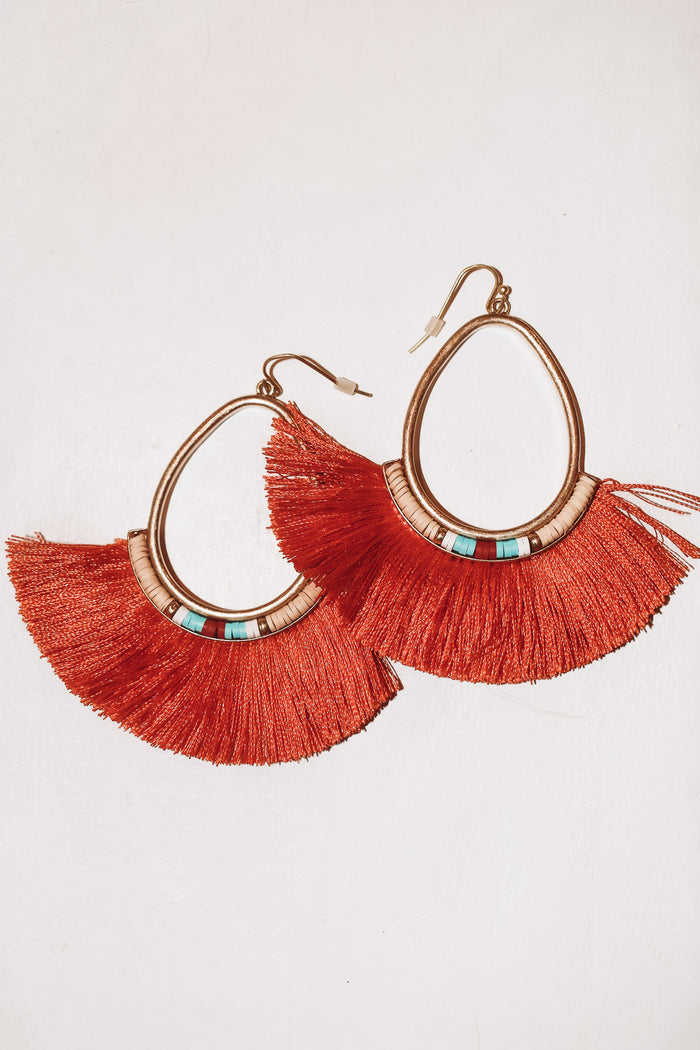 Ring Of Fire Earrings