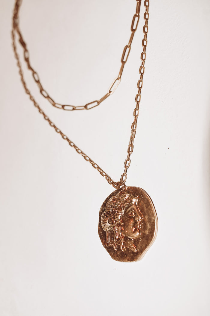 coin necklace