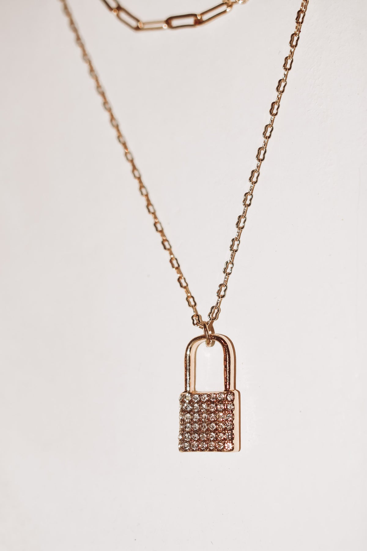 Love Lock Layered Necklace