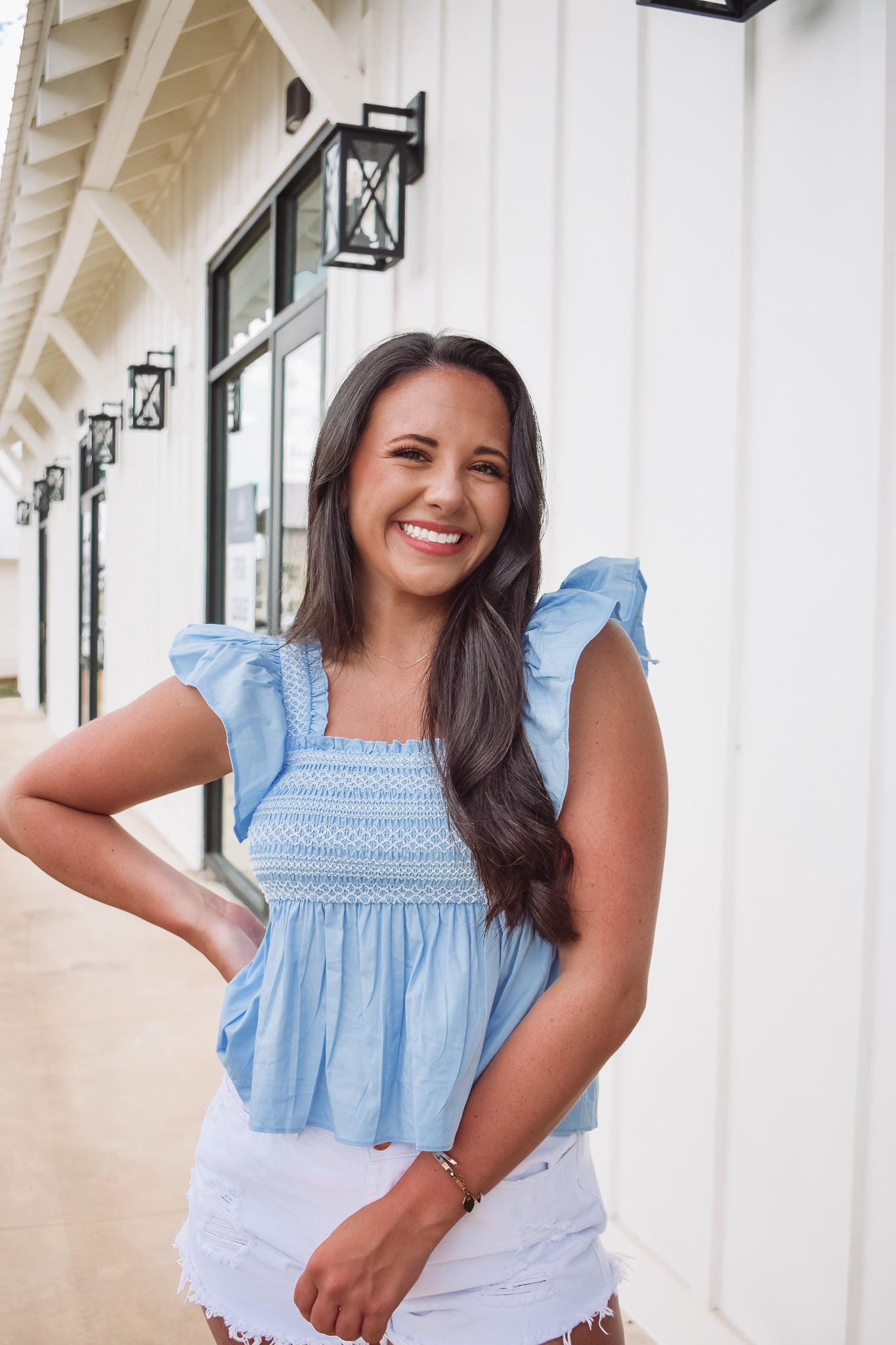 Finlay Ruffle Top – Southern Stars Boutique