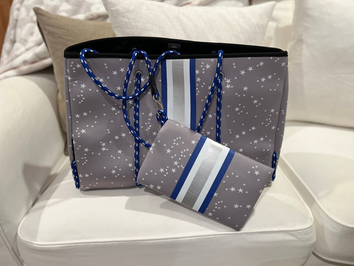 Stars Large Neoprene Tote